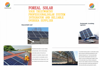 Solaranlage auf dem Hausdach